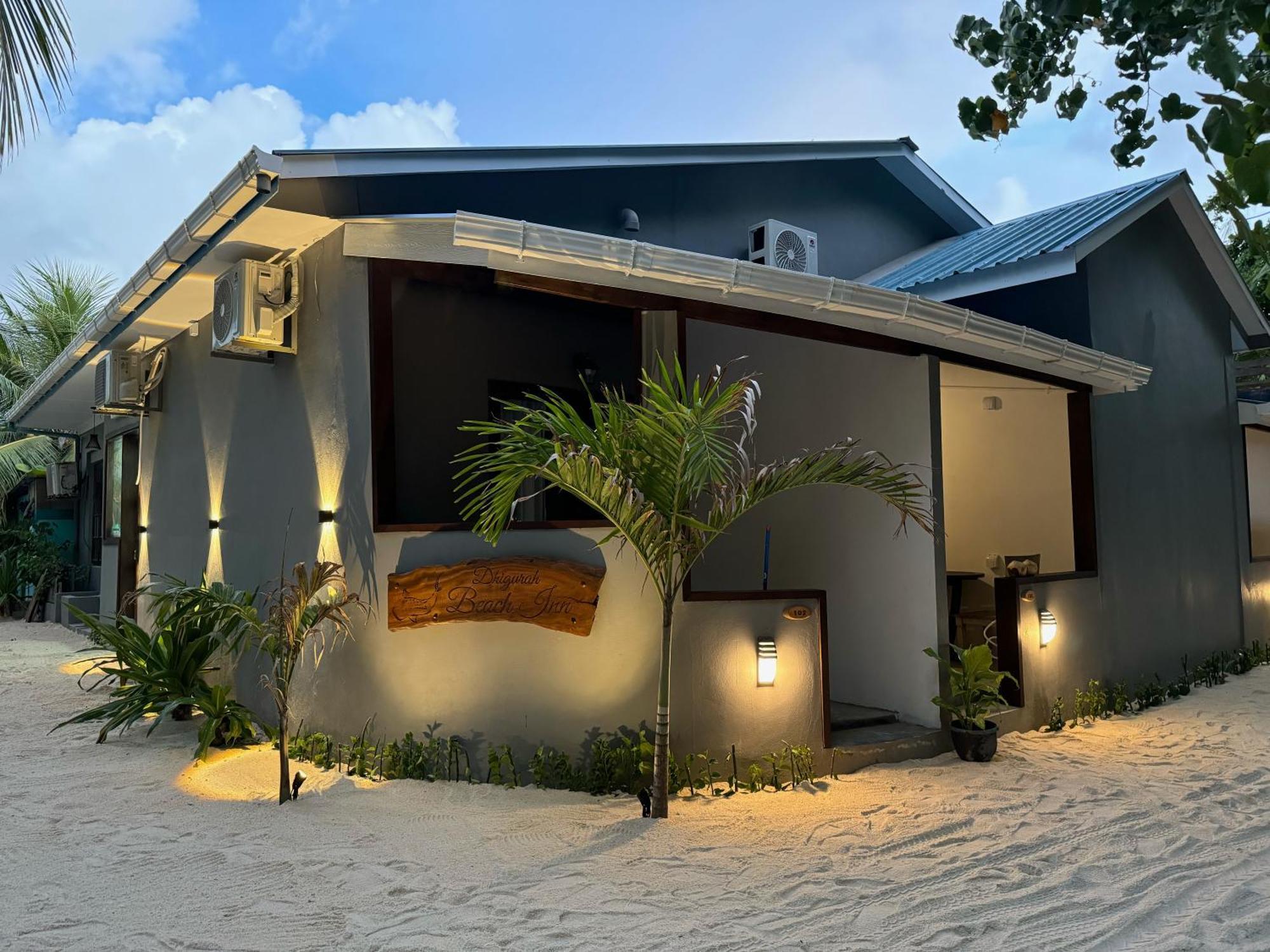 Dhigurah Beach Inn Exterior foto